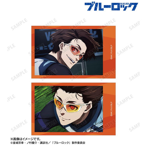 『ブルーロック』雪宮 剣優 場面写インスタントカメラ風イラストカード2枚セット