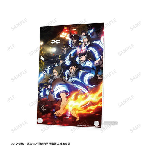 『炎炎ノ消防隊 参ノ章』キービジュアル A5アクリルパネル