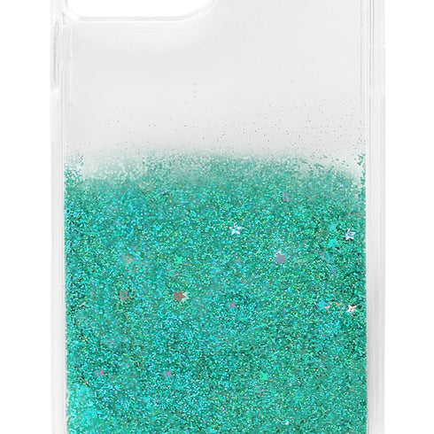 『ぴちぴちピッチ』花森ぴんく先生 描き下ろし リナ 羽を纏ったマーメイドver. グリッターiPhoneケース