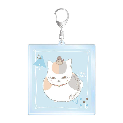 『夏目友人帳』ニャンコ先生 lette-graph 第2弾 BIGアクリルキーホルダー 空色
