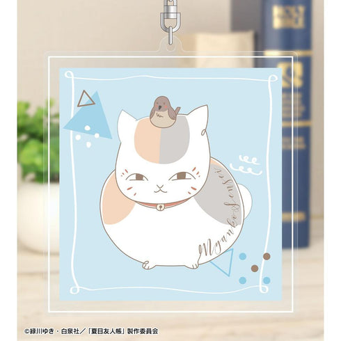 『夏目友人帳』ニャンコ先生 lette-graph 第2弾 BIGアクリルキーホルダー 空色