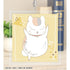 "Natsume's Book of Friends" Nyanko-sensei lette-graph Series 2 BIG Acrylic Keychain - Light Yellow