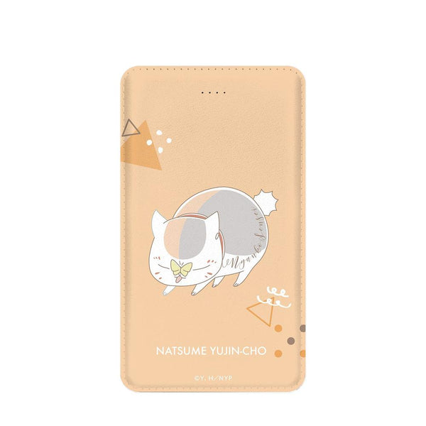 "Natsume's Book of Friends" Nyanko-sensei lette-graph Series 2 Mobile Battery - Apricot