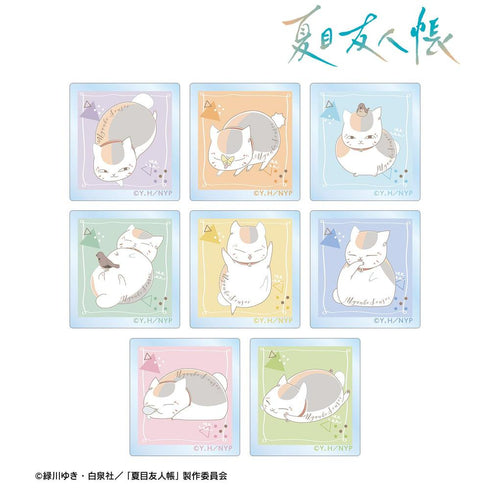 "Natsume's Book of Friends" Trading Nyanko-sensei lette-graph Vol. 2 Acrylic Stickers (Unit/Box)