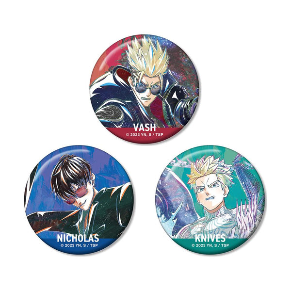 『TRIGUN STAMPEDE』Ani-Art 第2弾 缶バッジ3個セット
