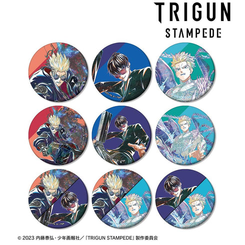 『TRIGUN STAMPEDE』トレーディング Ani-Art 第2弾 マット缶バッジ(単位/BOX)