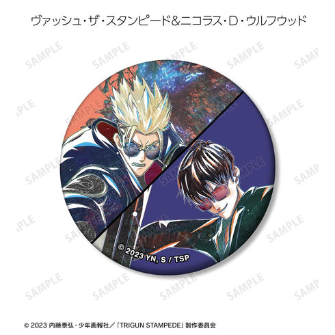 『TRIGUN STAMPEDE』トレーディング Ani-Art 第2弾 マット缶バッジ(単位/BOX)
