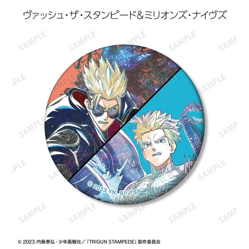 『TRIGUN STAMPEDE』トレーディング Ani-Art 第2弾 マット缶バッジ(単位/BOX)