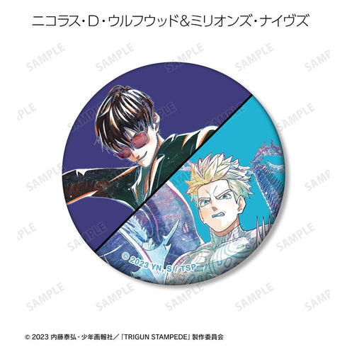 『TRIGUN STAMPEDE』トレーディング Ani-Art 第2弾 マット缶バッジ(単位/BOX)