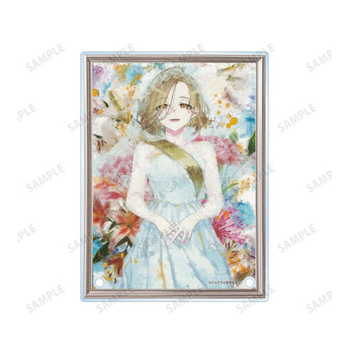 MILGRAM" Mahir grunge CANVAS A6 acrylic panel