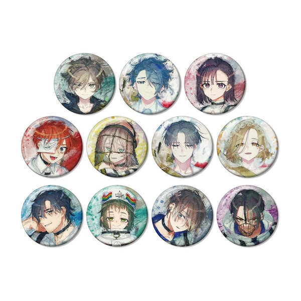 『MILGRAM -ミルグラム-』トレーディング grunge CANVAS 缶バッジ(単位/BOX)