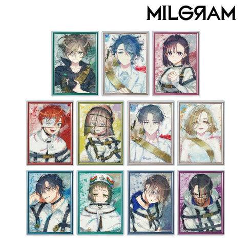 『MILGRAM -ミルグラム-』トレーディング grunge CANVAS アクリルカード(単位/BOX)【202608再販】