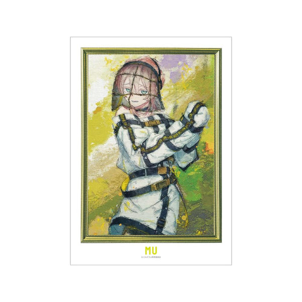 《MILGRAM -米尔格拉姆-》穆 grunge 帆布 A3 哑光处理海报【202605 再版】