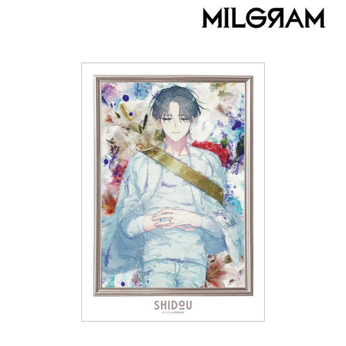 《MILGRAM -米尔格拉姆-》Shido grunge 帆布 A3 哑光处理海报【202606 再版】