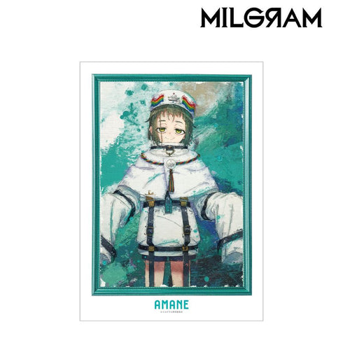 《MILGRAM -米尔格拉姆-》Amane grunge 帆布 A3 哑光处理海报【202605 再版】