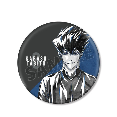 『ブルーロック』烏 旅人 Ani-Art BLACK LABEL BIG缶バッジ【202512再販】