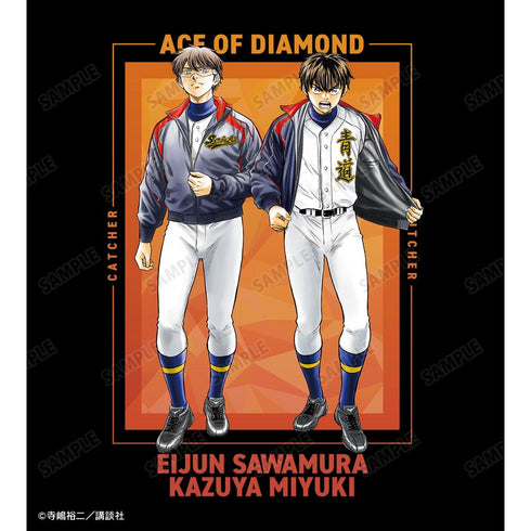 『原作ダイヤのA actII』寺嶋裕二先生 描き下ろし 沢村栄純&御幸一也 敢闘精神ver. ジップパーカーレディース