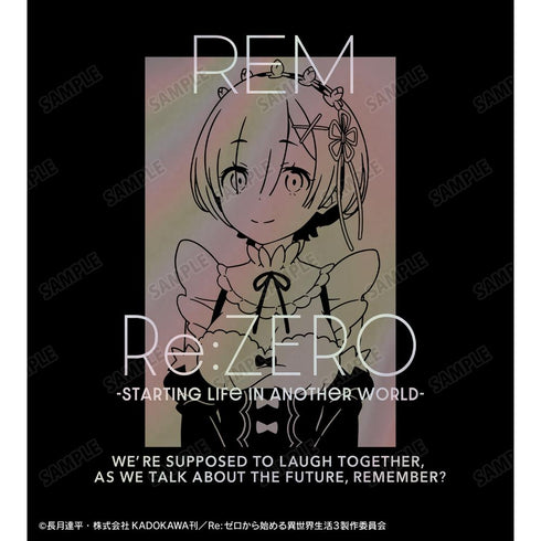 『Re:ゼロから始める異世界生活』レム オーロラフラッシュTシャツメンズ