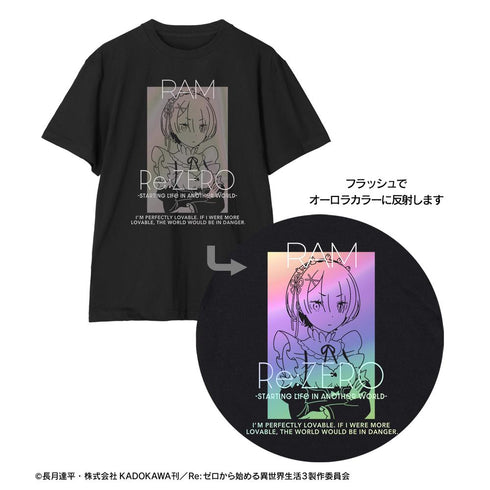 『Re:ゼロから始める異世界生活』ラム オーロラフラッシュTシャツレディース