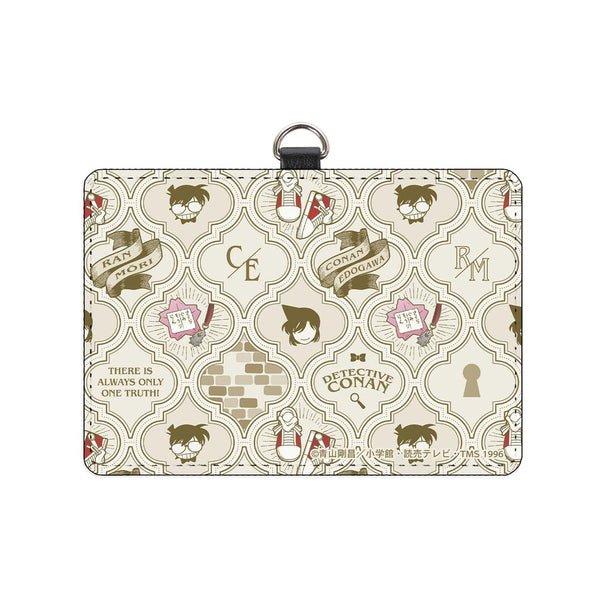 『名探偵コナン』江戸川コナン&毛利蘭イメージモチーフ ネックストラップ付き2ポケットパスケース