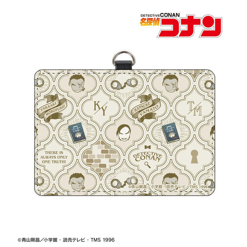 『名探偵コナン』大和敢助&諸伏高明イメージモチーフ ネックストラップ付き2ポケットパスケース