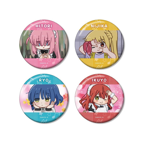 『ぼっち・ざ・ろっく!』ゆるコマ 缶バッジ4個セット【202609再販】