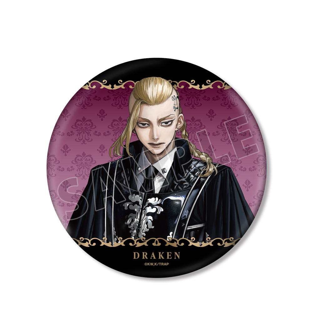 東京卍リベンジャーズ 東リべ AU 缶バッジ 龍宮寺堅 東京リベンジャーズ』描き起こし Art by AU 龍宮寺 堅 スーツver. BIG