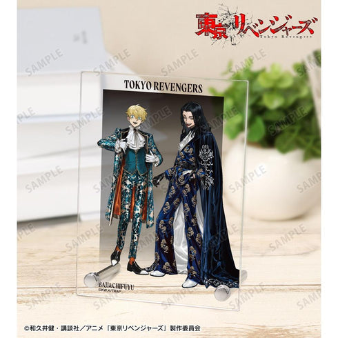 《东京复仇者》全新绘制 Art by AU 场地圭介&松野千冬 西装版 A6亚克力板【202608再版】