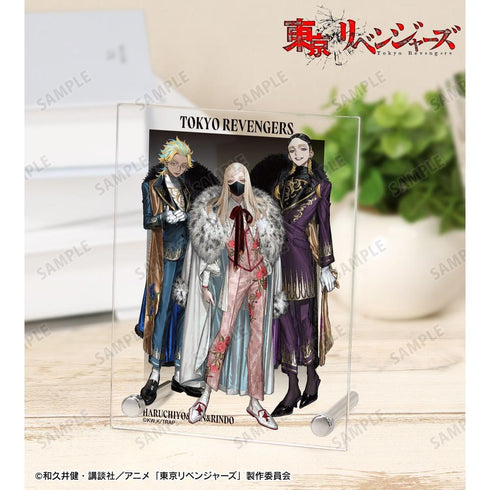 《东京复仇者》全新绘制 Art by AU 三途 春千夜&灰谷 兰&灰谷 龙胆 西装版 A6亚克力板【202608再版】