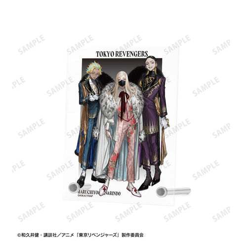 《东京复仇者》全新绘制 Art by AU 三途 春千夜&灰谷 兰&灰谷 龙胆 西装版 A6亚克力板【202608再版】