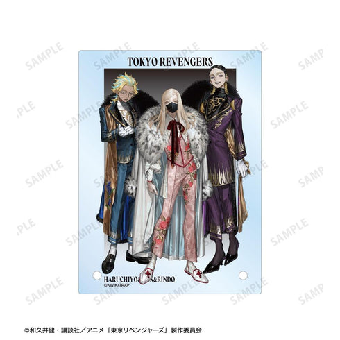 《东京复仇者》全新绘制 Art by AU 三途 春千夜&灰谷 兰&灰谷 龙胆 西装版 A6亚克力板【202608再版】