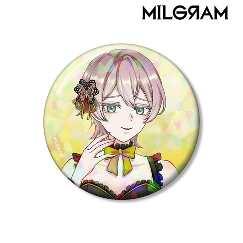 『MILGRAM -ミルグラム-』描き下ろし ムウ バースデーver. 第2弾 ホログラム缶バッジ【202601再販】