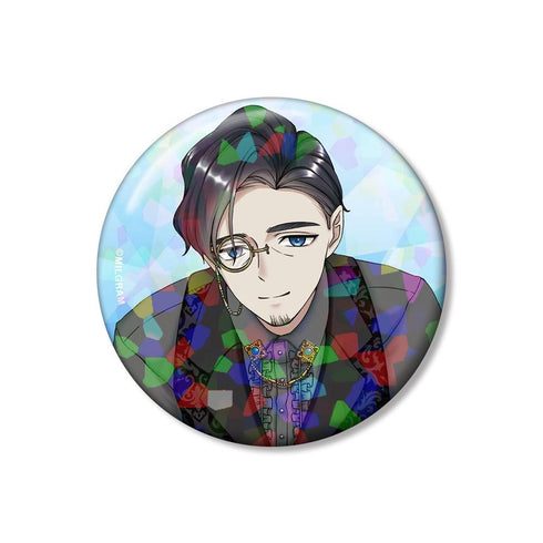 『MILGRAM -ミルグラム-』描き下ろし カズイ バースデーver. 第2弾 ホログラム缶バッジ【202606再販】