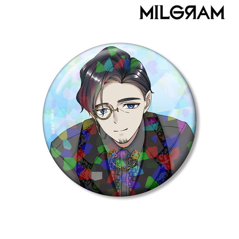 『MILGRAM -ミルグラム-』描き下ろし カズイ バースデーver. 第2弾 ホログラム缶バッジ【202601再販】