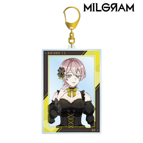 『MILGRAM -ミルグラム-』描き下ろし ムウ バースデーver. 第2弾 BIGアクリルキーホルダー【202601再販】