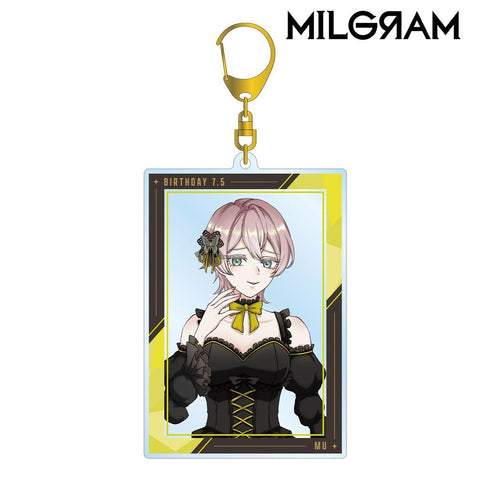 『MILGRAM -ミルグラム-』描き下ろし ムウ バースデーver. 第2弾 BIGアクリルキーホルダー【202606再販】