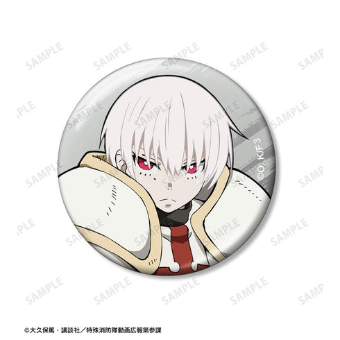 『炎炎ノ消防隊 参ノ章』メタリック缶バッジ3個セット ver.B