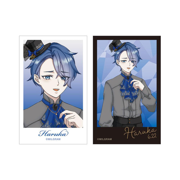 『MILGRAM -ミルグラム-』描き下ろし ハルカ バースデーver. 第2弾 インスタントカメラ風イラストカード2枚セット