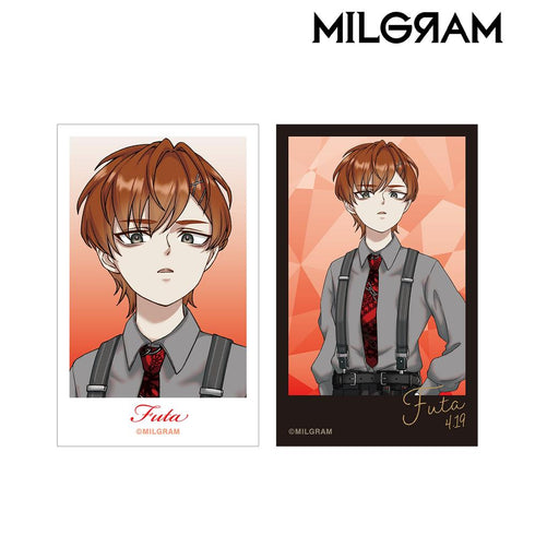 『MILGRAM -ミルグラム-』描き下ろし フータ バースデーver. 第2弾 インスタントカメラ風イラストカード2枚セット