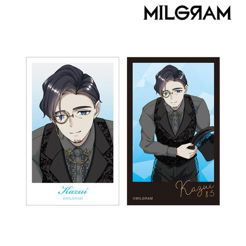 『MILGRAM -ミルグラム-』描き下ろし カズイ バースデーver. 第2弾 インスタントカメラ風イラストカード2枚セット
