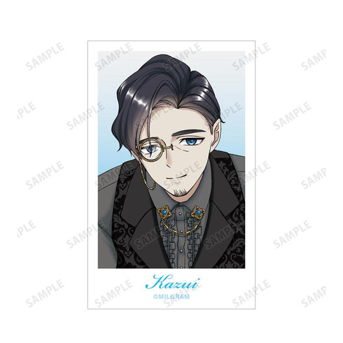 『MILGRAM -ミルグラム-』描き下ろし カズイ バースデーver. 第2弾 インスタントカメラ風イラストカード2枚セット