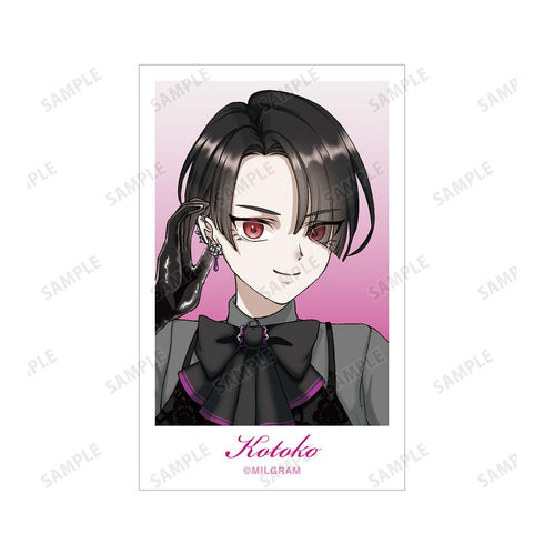 『MILGRAM -ミルグラム-』描き下ろし コトコ バースデーver. 第2弾 インスタントカメラ風イラストカード2枚セット