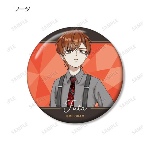 『MILGRAM -ミルグラム-』描き下ろし バースデーver. 第2弾 トレーディング缶バッジ(単位/BOX)【202608再販】