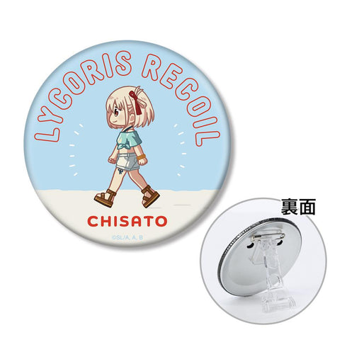 『リコリス・リコイル』錦木千束 ちびとこ 3WAY缶バッジ ver.B【202511再販】