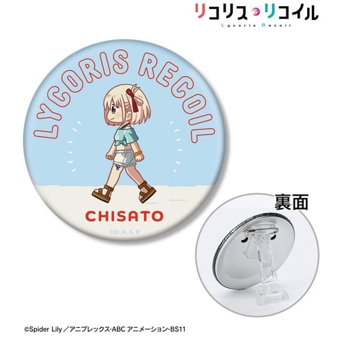 『リコリス・リコイル』錦木千束 ちびとこ 3WAY缶バッジ ver.B【202511再販】