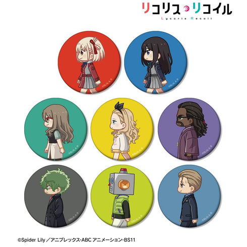 『リコリス・リコイル』トレーディング ちびとこ マット缶バッジ(単位/BOX)【202511再販】