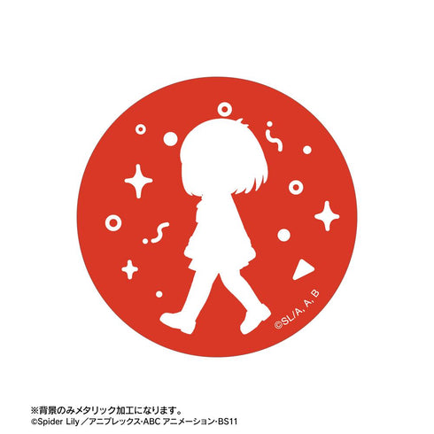 『リコリス・リコイル』トレーディング ちびとこ メタリック缶バッジ(単位/BOX)【202511再販】