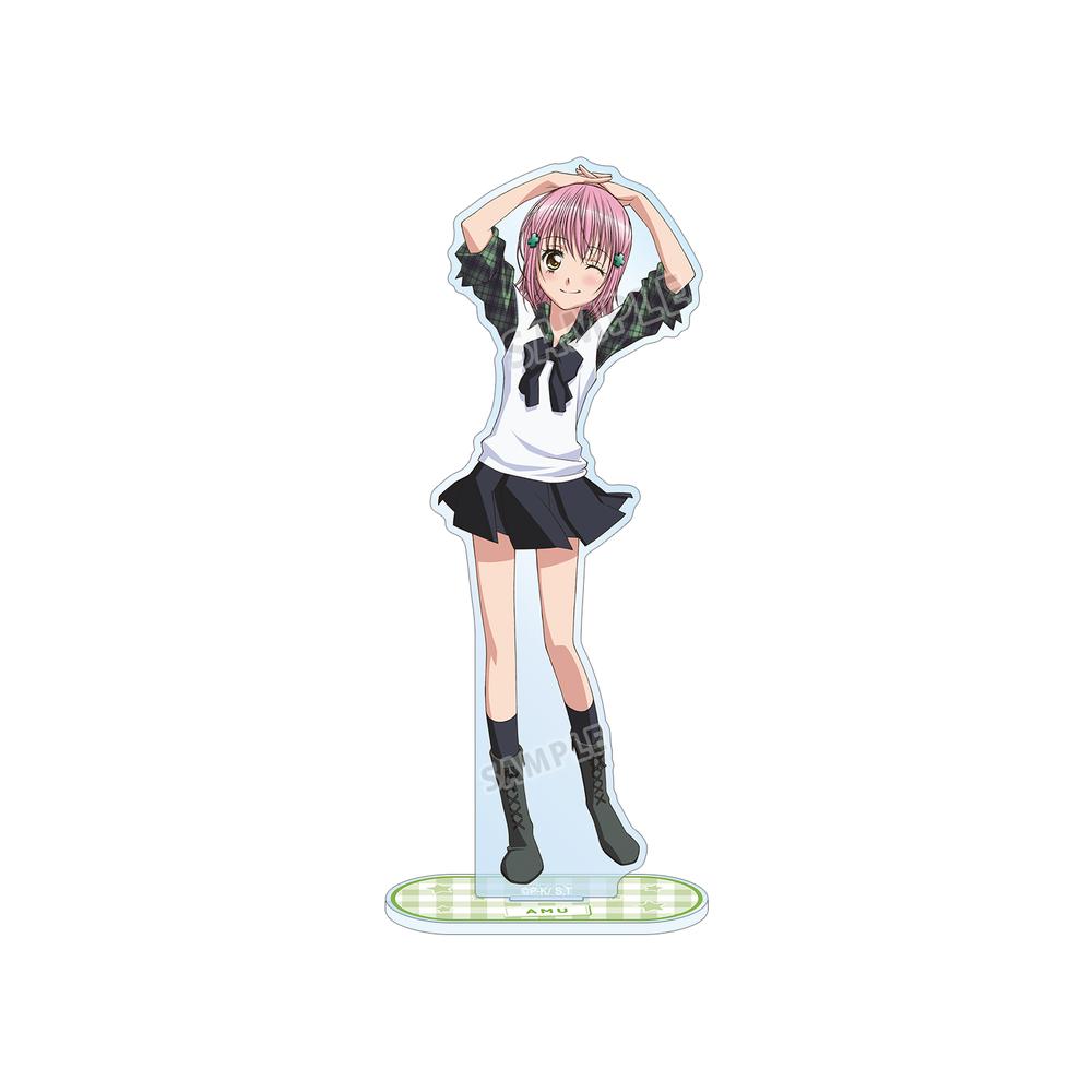 しゅごキャラ　日奈森あむ　制服　キャラなり　BIGアクリルスタンド　夢ノ内 TVアニメ『しゅごキャラ！』 - 日奈森 あむ BIGアクリルスタンド