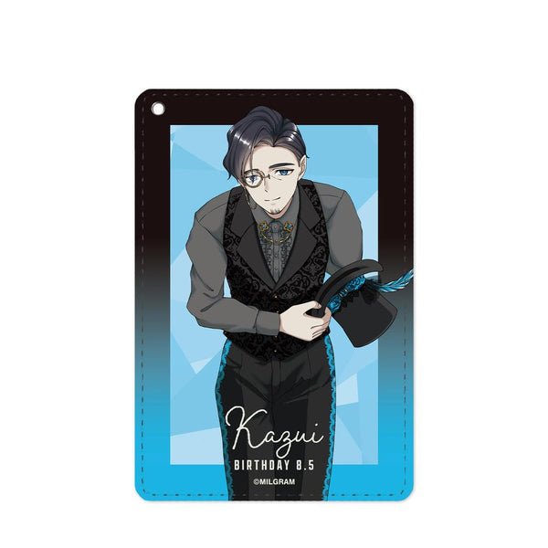 『MILGRAM -ミルグラム-』描き下ろし カズイ バースデーver. 第2弾 1ポケットパスケース