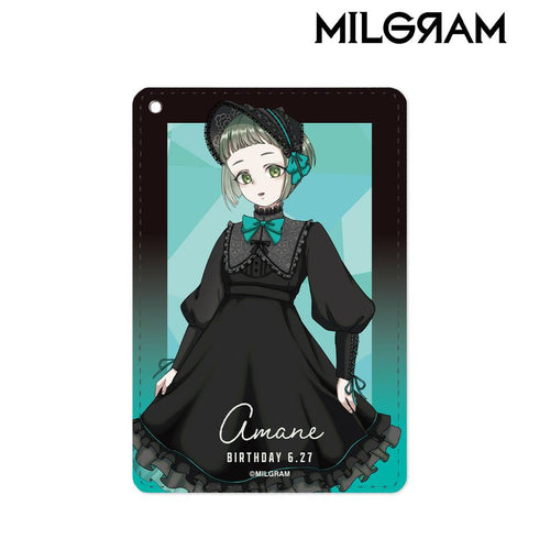『MILGRAM -ミルグラム-』描き下ろし アマネ バースデーver. 第2弾 1ポケットパスケース